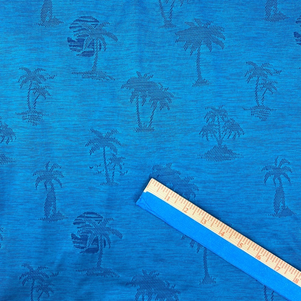 TOMMY BAHAMA IslandZone Polo Mens XXXL Blue Palm Tree Print Shirt Short Sleeve - Picture 9 of 15